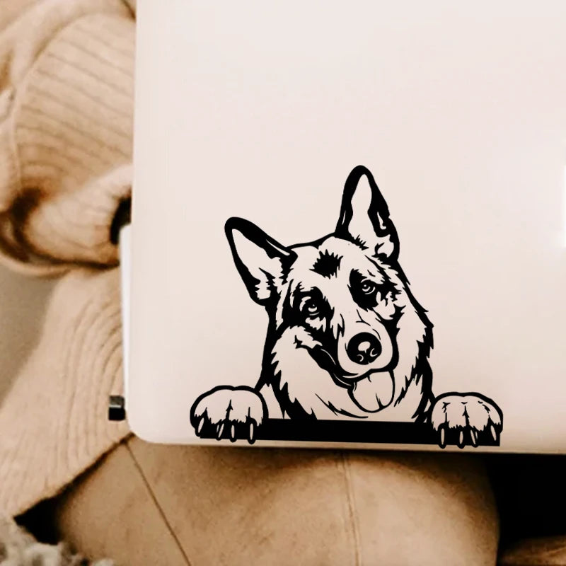 Dog Vinyl Car & Laptop Decal