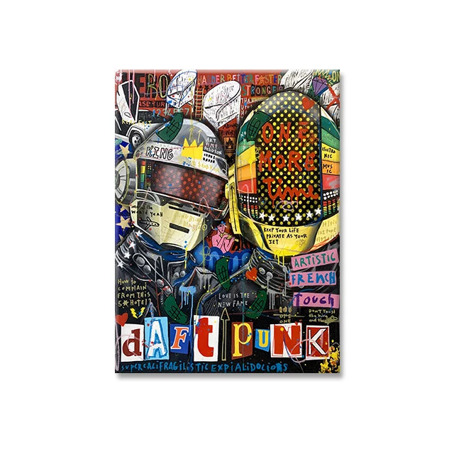 Street Graffiti Canvas Print