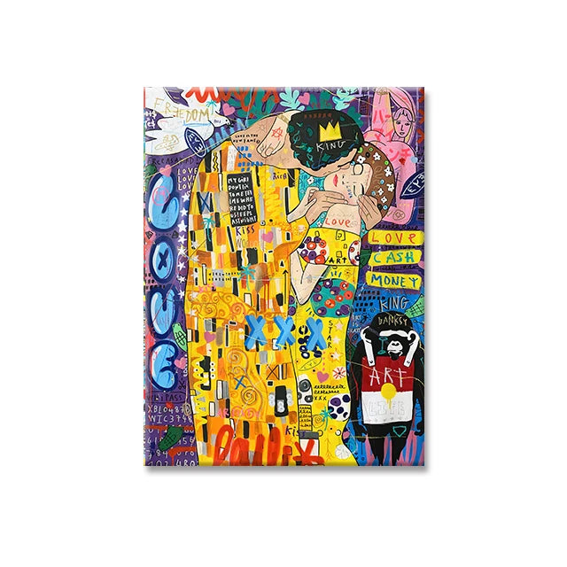 Street Graffiti Canvas Print