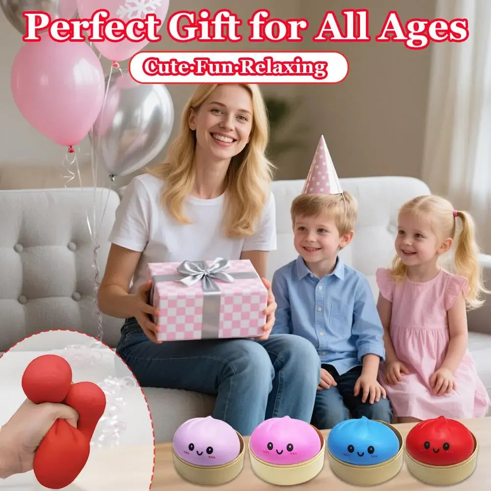 Dumpling Squishy Stress Ball Set