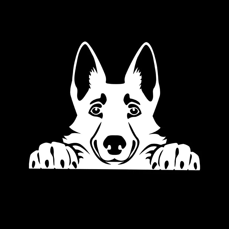 Dog Vinyl Car & Laptop Decal