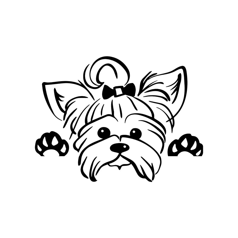 Dog Vinyl Car & Laptop Decal