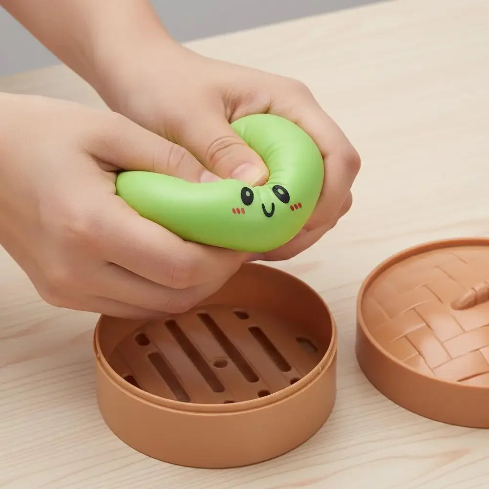 Dumpling Squishy Stress Ball Set