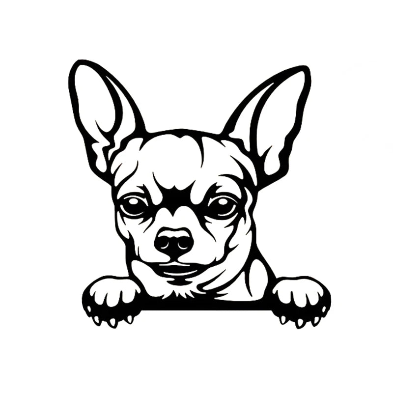 Dog Vinyl Car & Laptop Decal