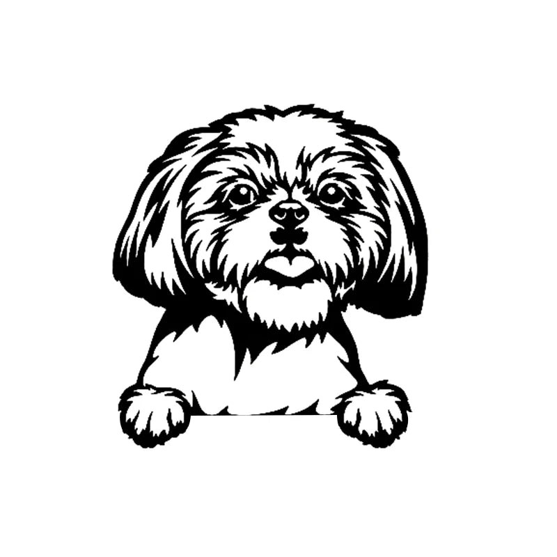 Dog Vinyl Car & Laptop Decal