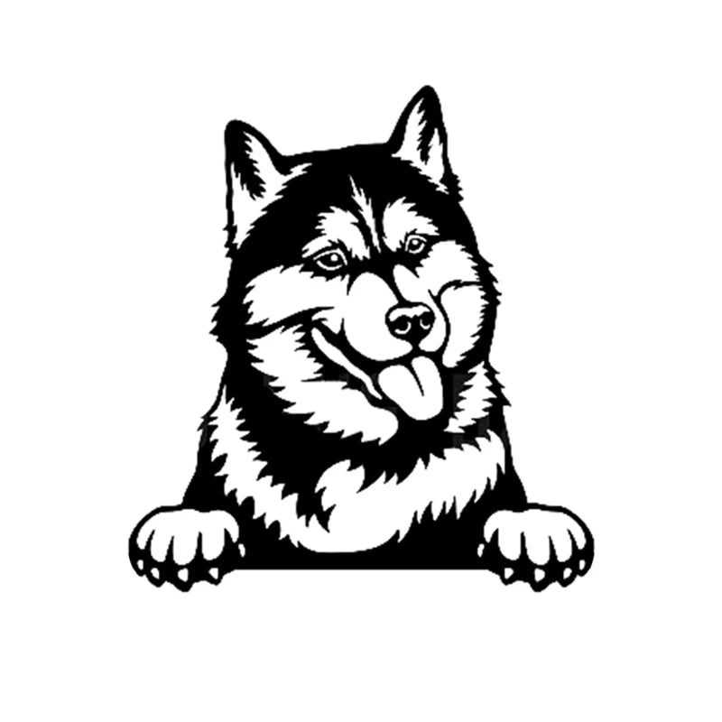 Dog Vinyl Car & Laptop Decal