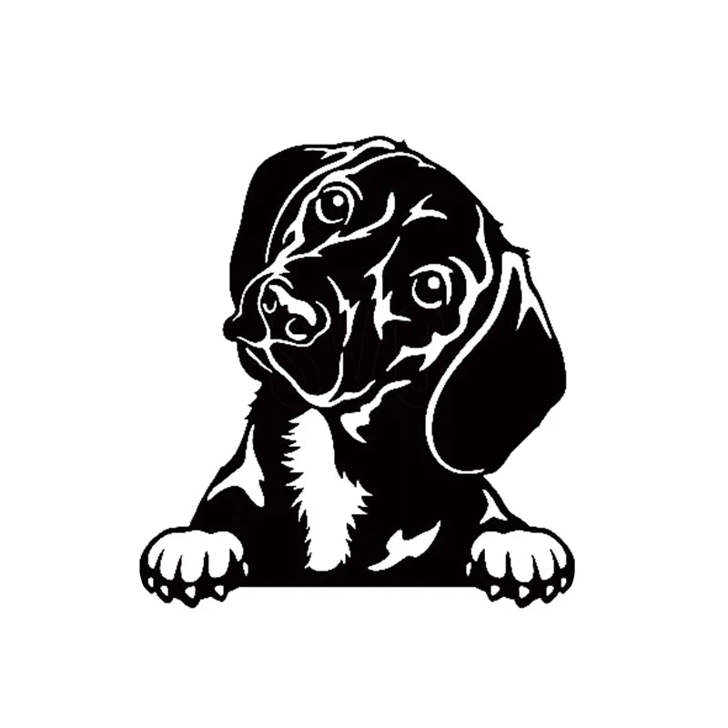 Dog Vinyl Car & Laptop Decal