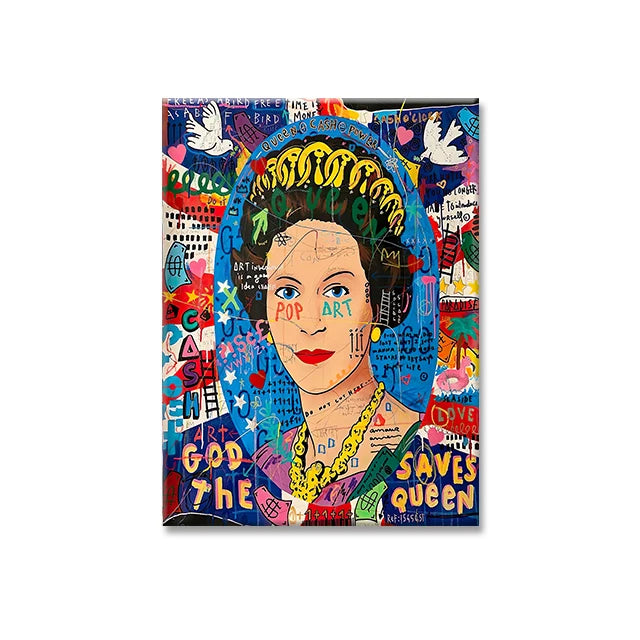 Street Graffiti Canvas Print