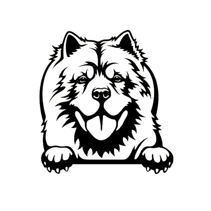 Dog Vinyl Car & Laptop Decal