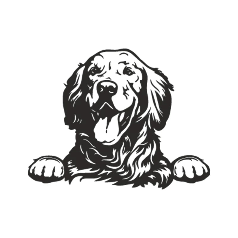 Dog Vinyl Car & Laptop Decal