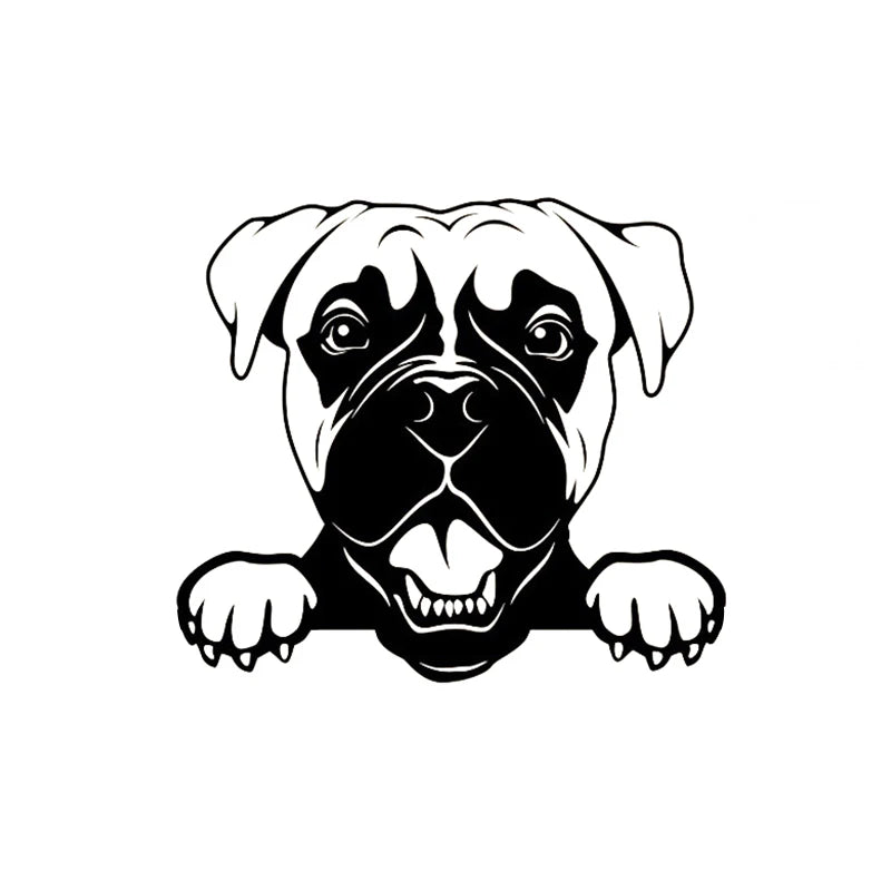 Dog Vinyl Car & Laptop Decal