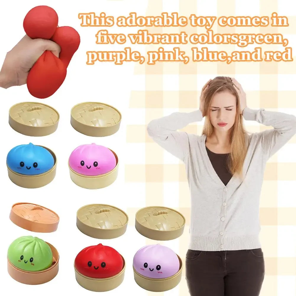 Dumpling Squishy Stress Ball Set