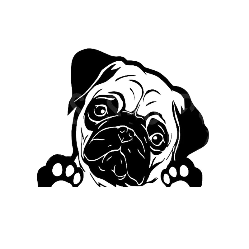 Dog Vinyl Car & Laptop Decal