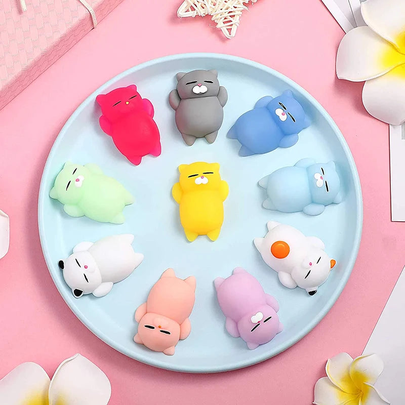 Mini Mochi Squishy Cat Toys