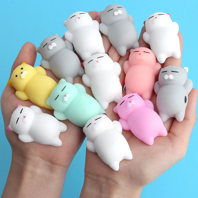 Mini Mochi Squishy Cat Toys