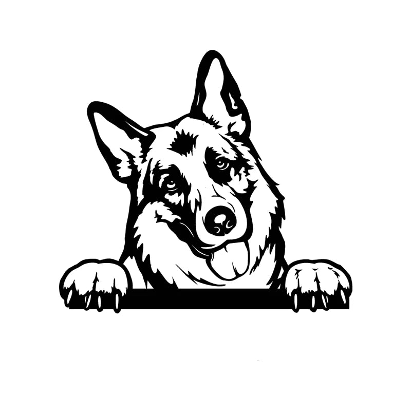 Dog Vinyl Car & Laptop Decal