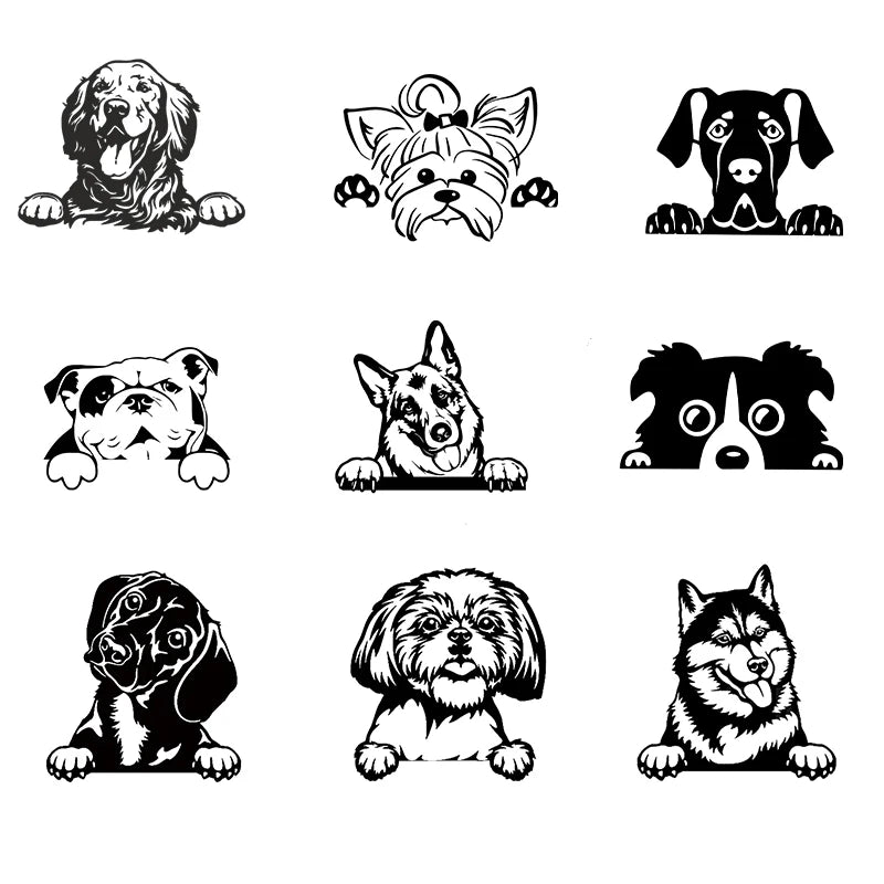 Dog Vinyl Car & Laptop Decal